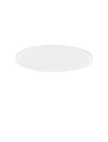 Triac Dimmable Sandy White Metal, Aluminium & Acrylic LED 35Watt 220-240Volt 3279Lm IP20 2700-3000K CCT by Dip Switch Light Up & Down D:40 H:5 cm
