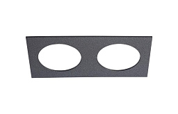 декоративная рамка прямоугольной формы для двух встроенных источников света