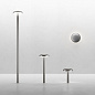 Artemide Knop 90 PT LED out средний уличный светильник-столбик — фото 2