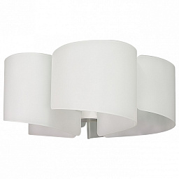 811050 Lightstar Pittore потолочный светильник с двойным плафоном белый