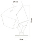 A1022AL-1BK Arte Lamp Elsie уличный потолочный светильник GU10 1х5W — фото 2