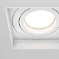 Atom Maytoni встраиваемый светильник DL003-01-W белый