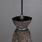 MLCMBP009 Mullan ванное керамическое подвесное светильник Parva, Black Clay, 14 см, IP44 — фото 2