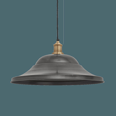 Brooklyn Giant Hat Pendant - 21 Inch - Pewter подвесной светильник Industville BR-GHP21-P