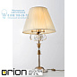 Настольная лампа Orion Miramare LA 4-1164/3 silber-gold/Schirm champ