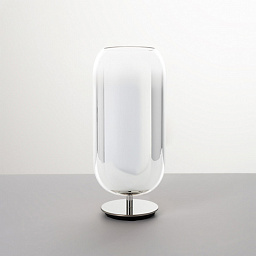 Gople TL Artemide Gople настольный светильник со стеклянным корпусом на круглой базе