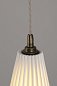 Подвесной светильник Original BTC Pleat Antique Brass — фото 3