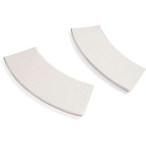 Palissade Seat Cushion для Park Dining Bench IN/IN, комплект из 2, олефин, кремово-белый