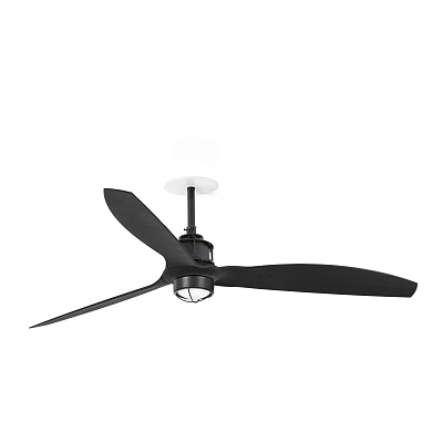 Встраиваемая люстра-вентилятор Faro Barcelona Just Fan M Ø1280, 3 лопасти, DC-мотор, LED 16 Вт, 3000 K