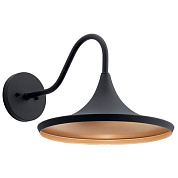 Elias LED 3000K 11.5" Wall Light Textured Black уличный настенный светильник 59029BKTLED Kichler