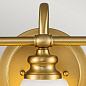 Настенный светильник Ainsley Hinkely HK-AINSLEY3-BATH-BB шлифованная латунь — фото 1