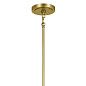 Karthe 6 Light Chandelier Natural Brass люстра 52470NBR Kichler — фото 9