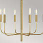 Люстра Brianna Feiss FE-BRIANNA6-BB вощеная латунь — фото 2
