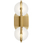 Brettin LED 3000K 14" Vanity Light Champagne Gold настенный светильник 85091CG Kichler — фото 2