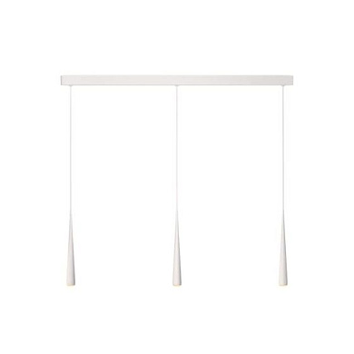 CNO13-3 Grau Niceone TRACE 3/110 WHITE/WHITE/WHITE Трёхрожковый подвес белый