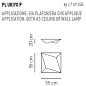 Axo Light Ukiyo PL UKIYO P Bianco/Bianco настенно-потолочный светильник PLUKIYOPBCXXE27 — фото 2
