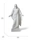Фарфоровая скульптура Христа Christ Lladro, малая 01018217 — фото 2