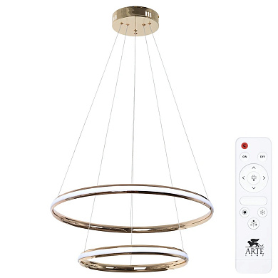 A2198SP-2GO Arte Lamp Meridiana подвесная люстра LED 1х70W 3900Lm 3000-6000K