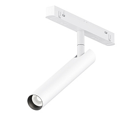 TR141-2-6W4K-M-W Maytoni Focus треки с гибким шинопроводом и светильниками белого цвета с узким направленным потоком для магнитной системы