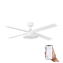 RUDDER TAK 4 L White/ash fan 2700K TUYA