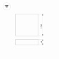 034801 Arlight Светильник SP-QUADRO-S500x500-50W Day4000 (BK, 120 deg, 230V) — фото 1