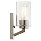 Deryn 1 Light Wall Sconce Distressed Antique Grey настенный светильник 43038DAG Kichler — фото 3