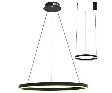 Подвесной светильник Kink Light Тор черный d40 08212,19A(4000K)