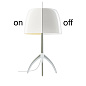 FN026001EA_62 Foscarini Lumiere TL L настольный светильник алюминий; красный — фото 2
