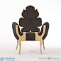 Wiggle Chair-Black Global Views кресло