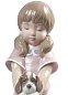 Фарфоровая статуэтка девочки, купающей щенков Bathing My Puppies Lladro 01009280 — фото 1