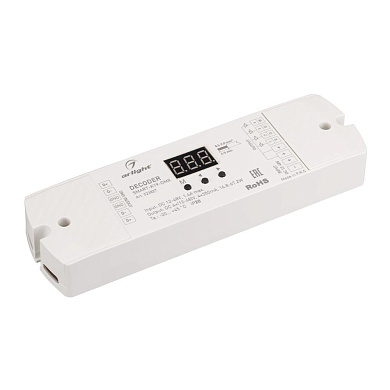 023827 Arlight Декодер SMART-K19-DMX (12-48V, 4x350mA)