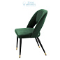 112065 Dining Chair Cipria roche green velvet Eichholtz