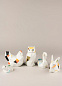 01009266 Lladro Origami фарфоровая фигурка лягушки в стиле оригами — фото 5