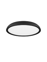 Triac Dimmable Sandy Black Steel, Aluminium & Acrylic LED 44Watt 220-240Volt 3051Lm IP20 3000K D:60 H:9.5 cm