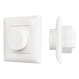 033010 Arlight Панель SMART-P14-DIM-P-IN White (230V, 1.5A, 0/1-10V, Rotary, 2.4G)