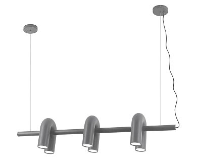 Подвесной светильник Kink Light Канти серый 08465-3A,16