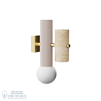 taupe / brass