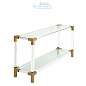 111986 Console Table Royalton brushed brass finish  Eichholtz