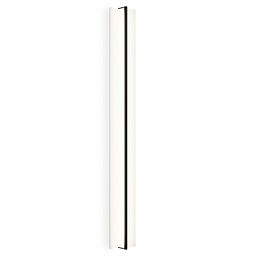 настенный светильник черного цвета с продолговатым корпусом