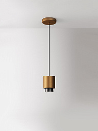 Claque F43 10 cm Bronze Fabbian Claque Подвесной светильник