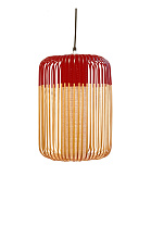 Pendant Lamp BAMBOO L Red