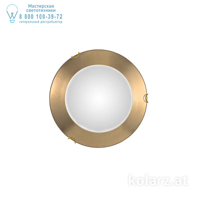 Kolarz MOON A1306.11LED.3.Au потолочный светильник gold ø30cm макс. высота 8cm 1 лампа led