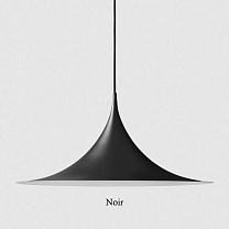 SEMI PENDANT 60 - suspension/Noir mat