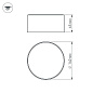 022226 Arlight Светильник SP-RONDO-140A-18W Warm White — фото 1