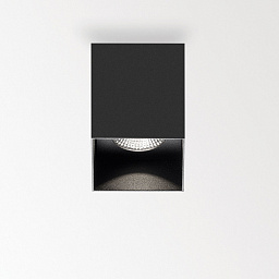 QOBY S AC 1 92733 DIM8 B Delta Light QOBY накладной потолочный светильник черного цвета
