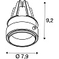 1002598 SLV AIXLIGHTÂ® PRO 50 LED module 3000 K white/black 50Â° AIXLIGHTÂ® PRO 50 LED module 3000 K white/black 50Â° встраиваемый потолочный светильник — фото 4