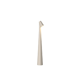 558524/15 Vibia Africa настольный светильник с мягким абажуром бежевого цвета