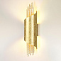 3901/5W Odeon Light Monica бра, 5Вт, 4000K, 200лм, золото