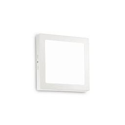 138640 Ideal lux Universal настенно-потолочный светильник квадратного дизайна с утопленным центром