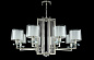Люстра Crystal Lux NICOLAS SP-PL8 NICKEL/WHITE — фото 2